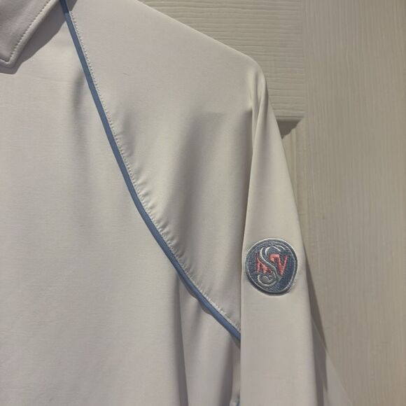 Peter Millar long sleeve collared top SZ medium - Picture 5 of 5